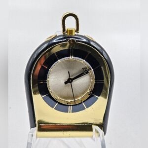 1960s JAEGER LECOULTRE MEMOVOX Date Alarm Travel Clock Working